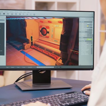 design plan on a computer screen